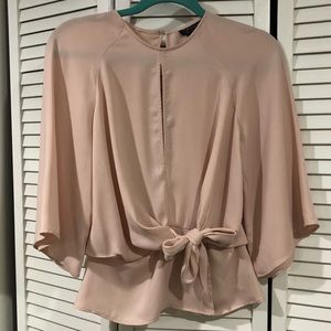 TOPSHOP pink blouse